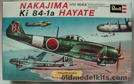 Revell 1/72 Nakajima Ki-84-1a Hayate Frank, H637 plastic model kit